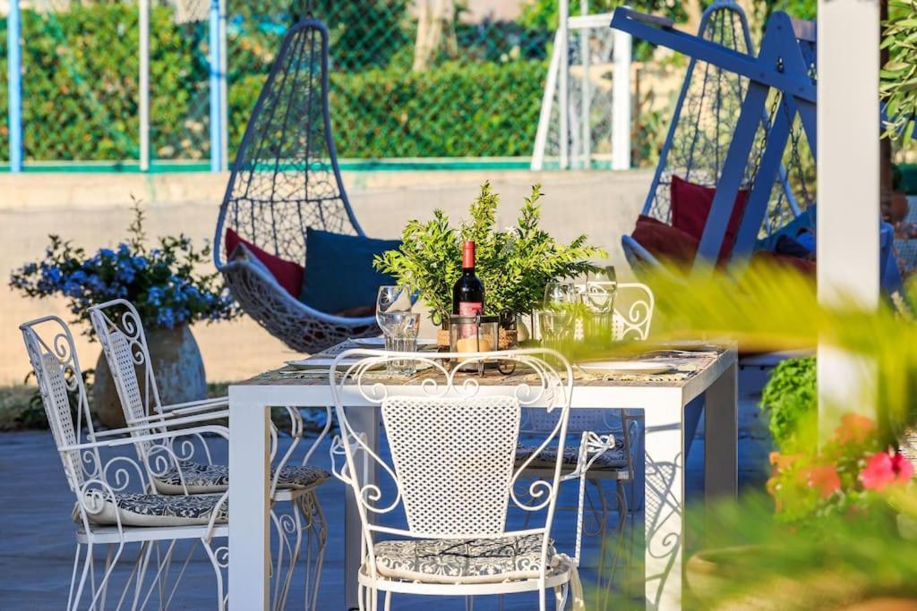 Skopelos Blue Heaven Pool Villa In Olive Grove Екстер'єр фото